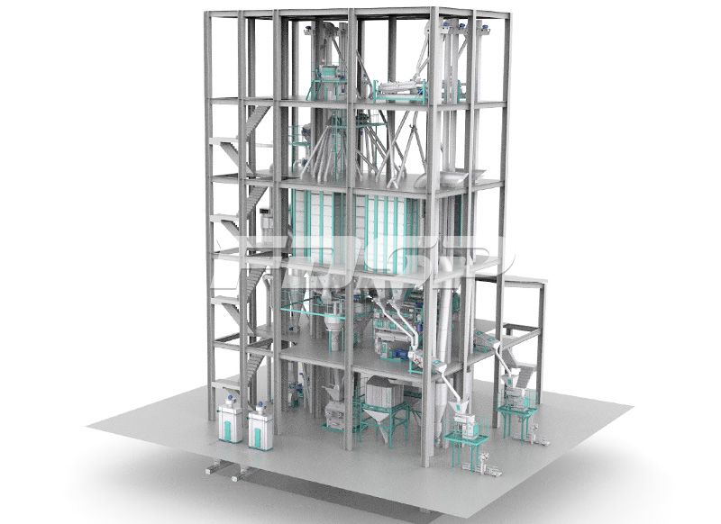 雙線SZLH420(時(shí)產(chǎn)15噸)普通水產(chǎn)飼料生產(chǎn)線